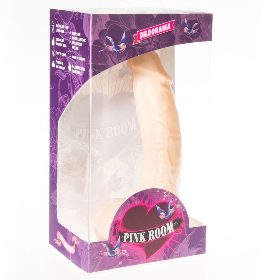 Pink Room - Connor Realistic Dildo Flesh 16 Cm