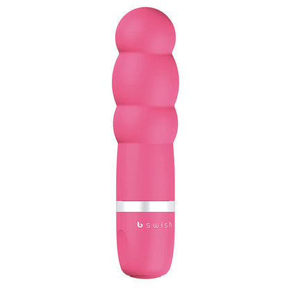 Enjoy precise pleasure with the B Swish Classic Clitor Stimulator. Ergonomic, waterproof, and silky soft silicone design with adjustable vibrations. Available in blue, pink, and purple.3