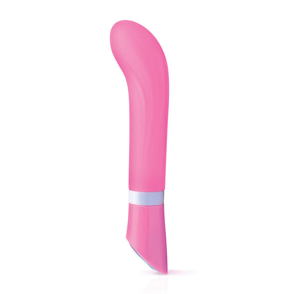 Discover the B Swish Deluxe Curve Vibrator. Smooth silicone, 6 vibration modes, waterproof design, and easy controls for solo or couples play. Available in 3 colors.6