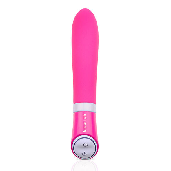 Explore ultimate pleasure with B Swish Deluxe Vibrator. Smooth silicone, 6 vibration modes, waterproof design, and easy controls. Available in pink and orange.5