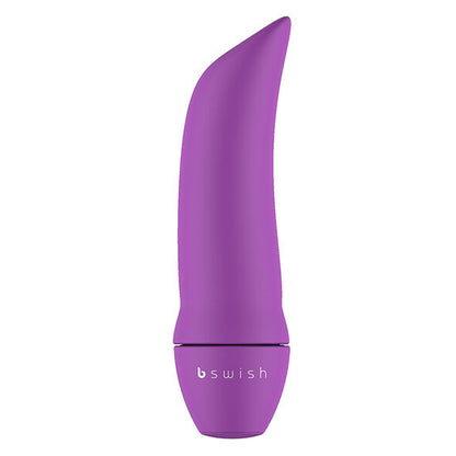 The B Swish Bmine Bullet Vibrator is compact, body-safe, and waterproof. Features multi-speed vibrations, silky silicone texture, and perfect for beginners and couples.2