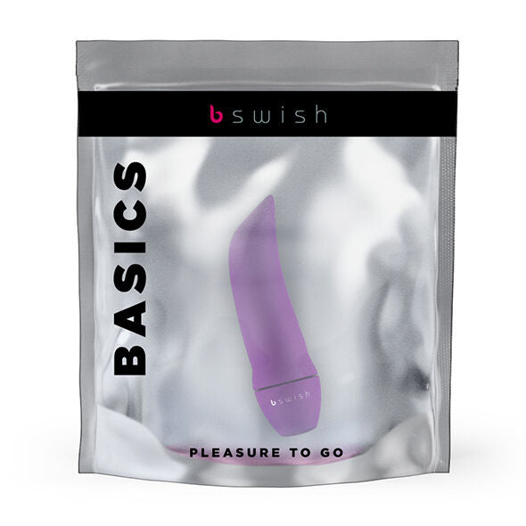 The B Swish Bmine Bullet Vibrator is compact, body-safe, and waterproof. Features multi-speed vibrations, silky silicone texture, and perfect for beginners and couples.4