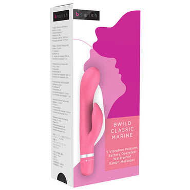 B Swish - Bwild Classic Marine Rabbit Vibrator Guava