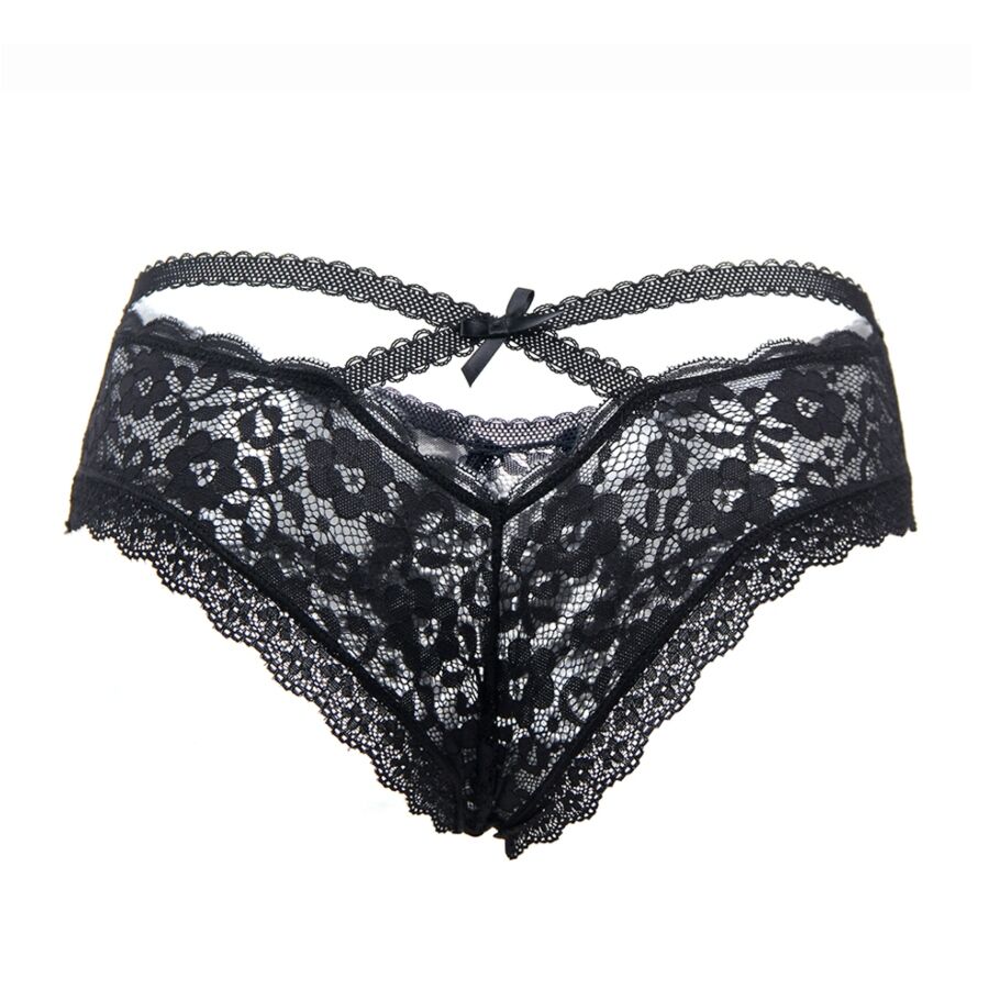 Queen Lingerie - Floral Lace Panties S/M