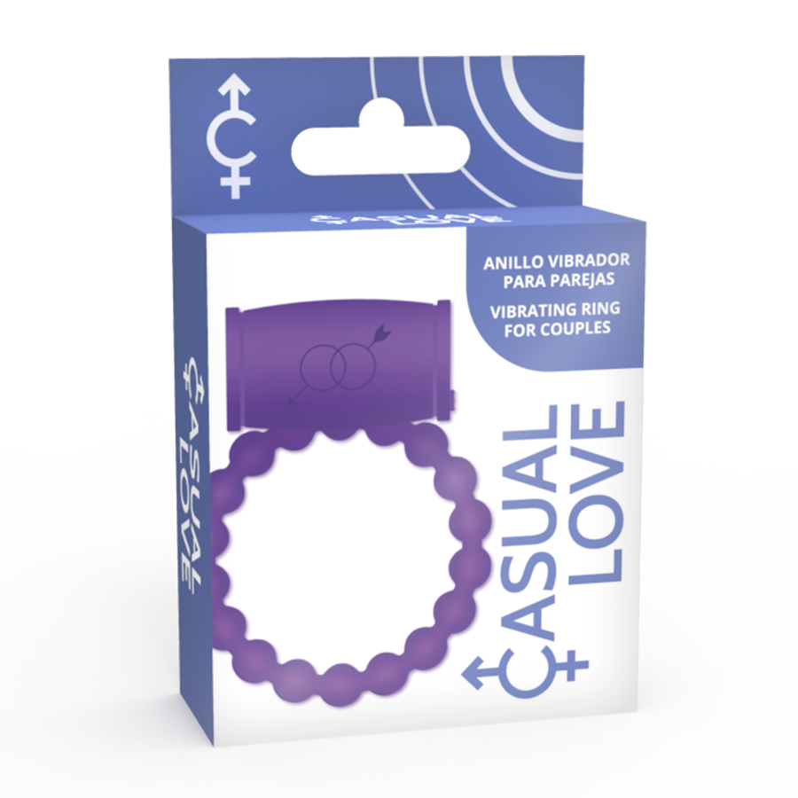 Casual Love - 25 Couple Vibrator Ring Violet