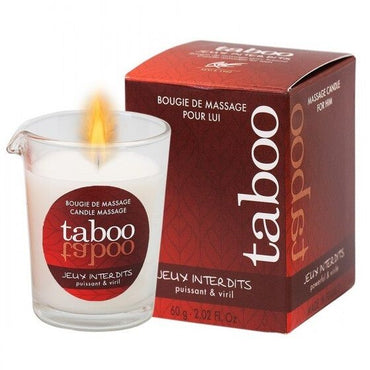 RUF - Taboo Massage Candle Him Jeux Interdits Wild Lichen Aroma by
