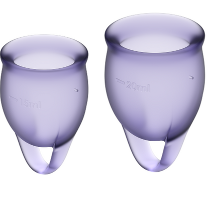 Satisfyer Feel Confident menstrual cup set