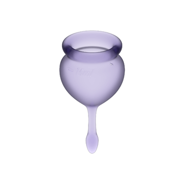 Satisfyer - Feel Good Menstrual Cup Purple 15 + 20 Ml