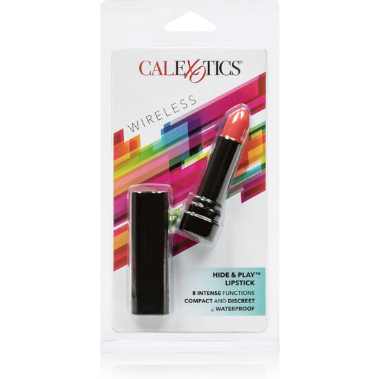 California Exotics - Hide & Play Red Lipstick Stimulator