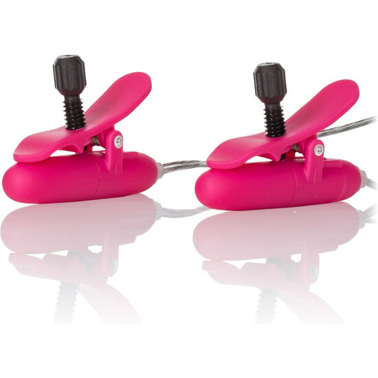 California Exotics - Vibr Heated Nipple Teasers Pink