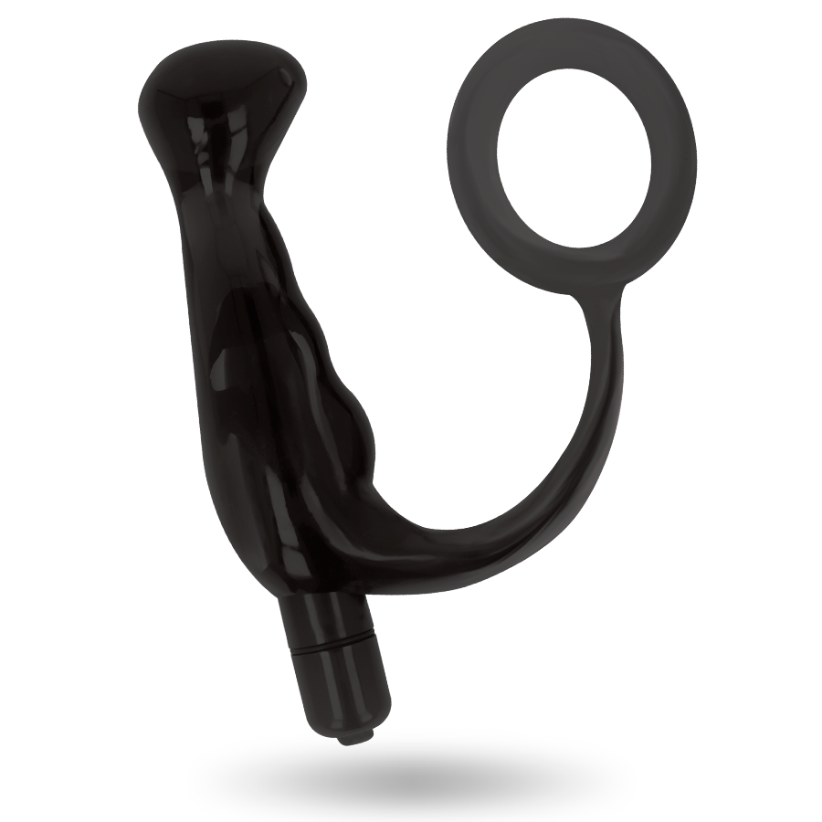 Discover intense P-spot pleasure with the Addicted Toys Vibrator Prost Tico Black. Made from medical-grade silicone, this waterproof, quiet massager boosts erections and enhances male pleasure.3