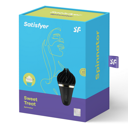 Satisfyer - Sweet Treat Spinnator Black