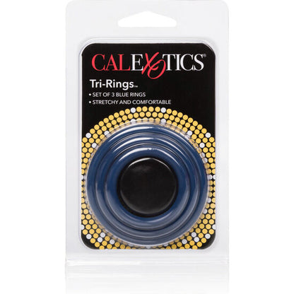 California Exotics - Tri-Rings Blue