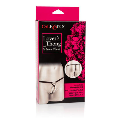 California Exotics - Lovers Thong W. Pleasure Pearls