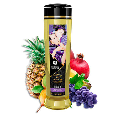 Shunga Erotic Massage Oil — Libido