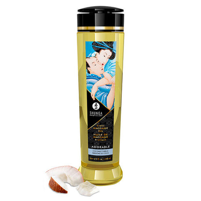 Shunga Erotic Massage Oil — Adorable