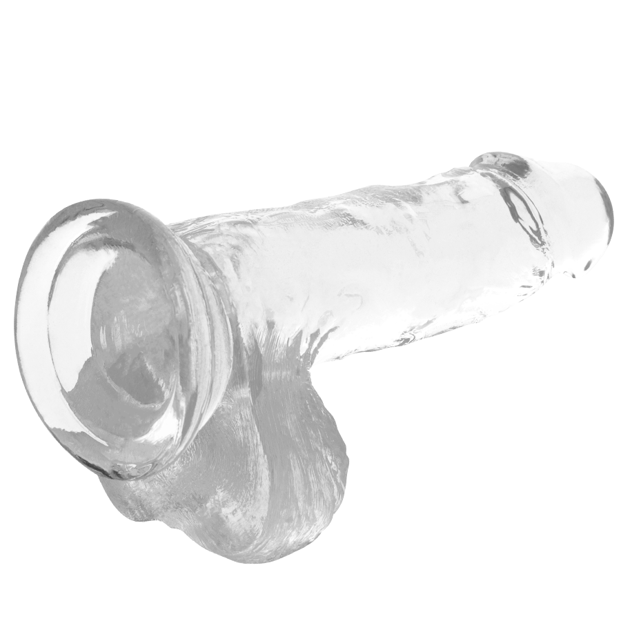 X Ray - Clear Cock With Balls 15.5 Cm -O- 3.5 Cm