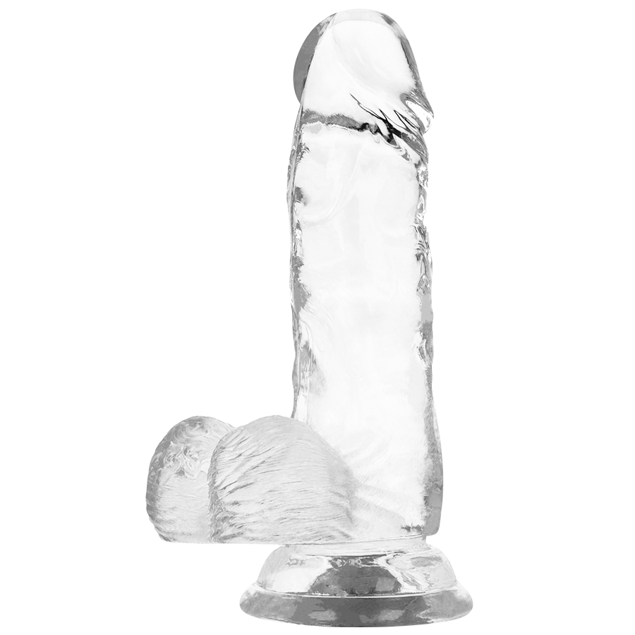 X Ray - Clear Cock With Balls 15.5 Cm -O- 3.5 Cm