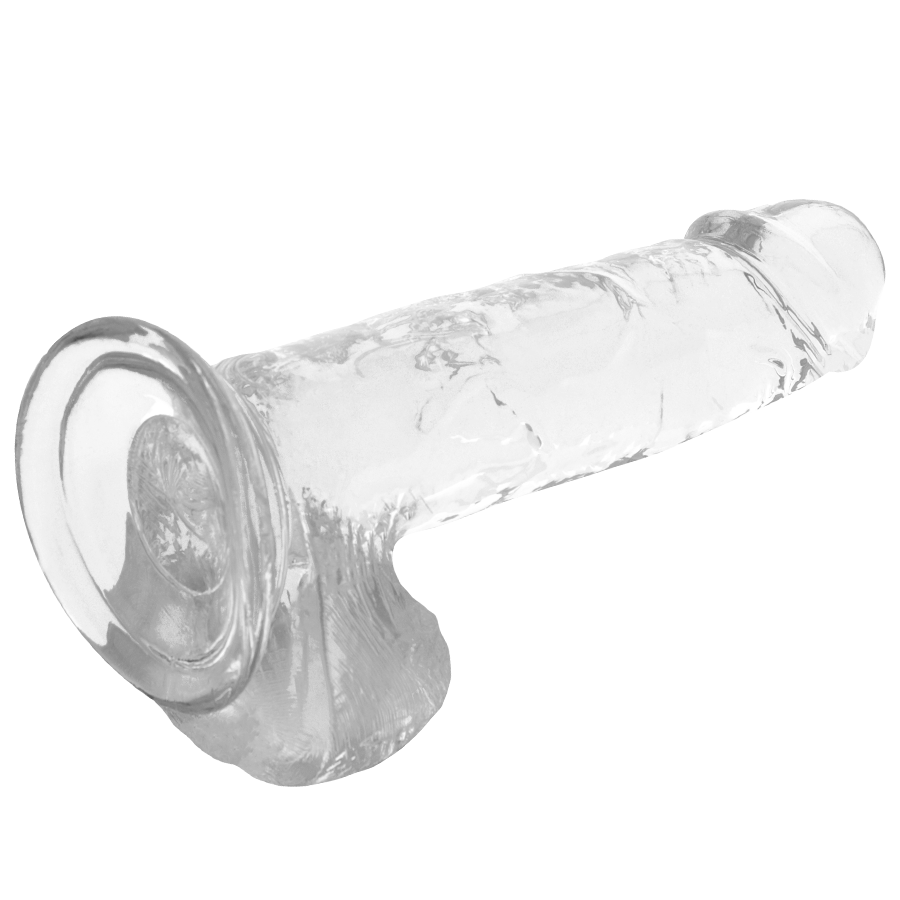 X Ray - Clear Cock With Balls 20 Cm -O- 4.5 Cm