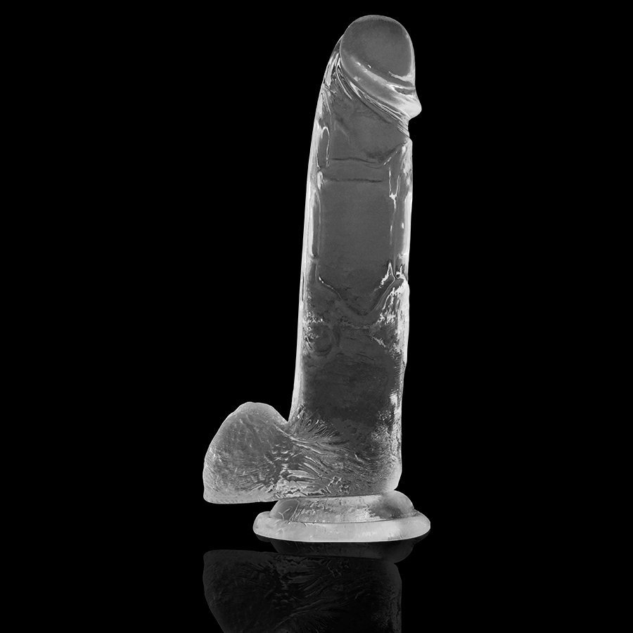 X Ray - Clear Cock With Balls 22 Cm -O- 4.6 Cm