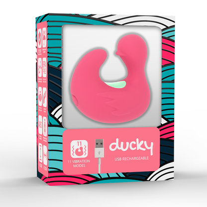 Happy Loky - Duckymania Rechargeable Silicone Stimulator Finger