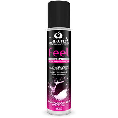 Luxuria Feel Anal unisex lubricant packaging