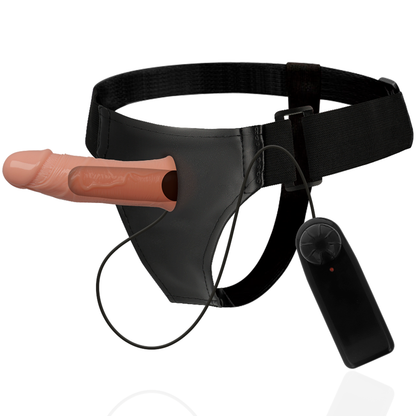 Harness Attraction - Gregory Hollow Rnes With Vibrator 16.5 Cm -O- 4.3 Cm