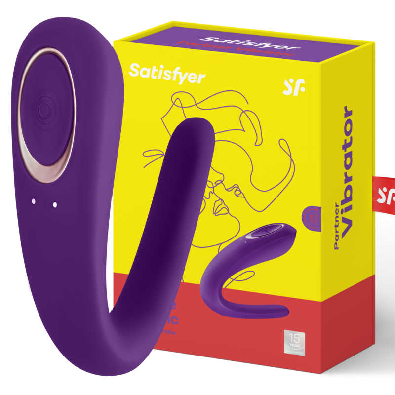 Satisfyer - Partner Toy Vibrator Stimulating Both Partners