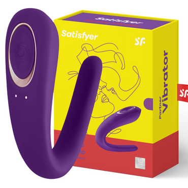 SATISFYER - DelighToys Partner Vibrator Dual Stimulation