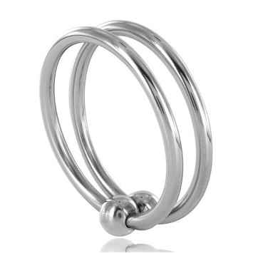 Metal Hard - Double Glans Ring 28Mm