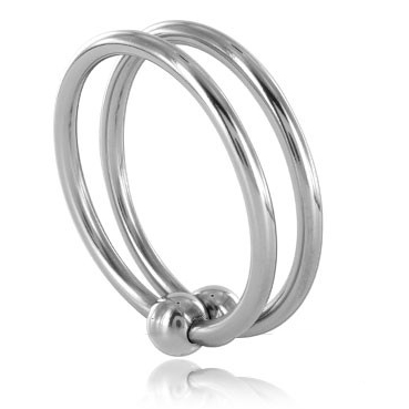 Metal Hard - Double Steel Ring 30Mm