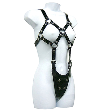 LEATHER BODY - Adjustable Leather Harness Women – DelighToys