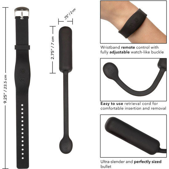 California Exotics - Wristband Remote Petite Bullet