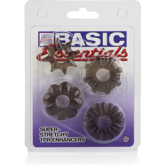 California Exotics - Basic Essentials 4 Pack