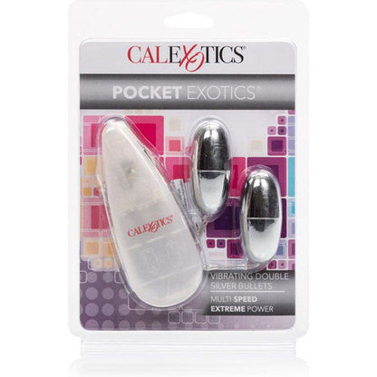 California Exotics - Vibrating Bullets Silver Duo