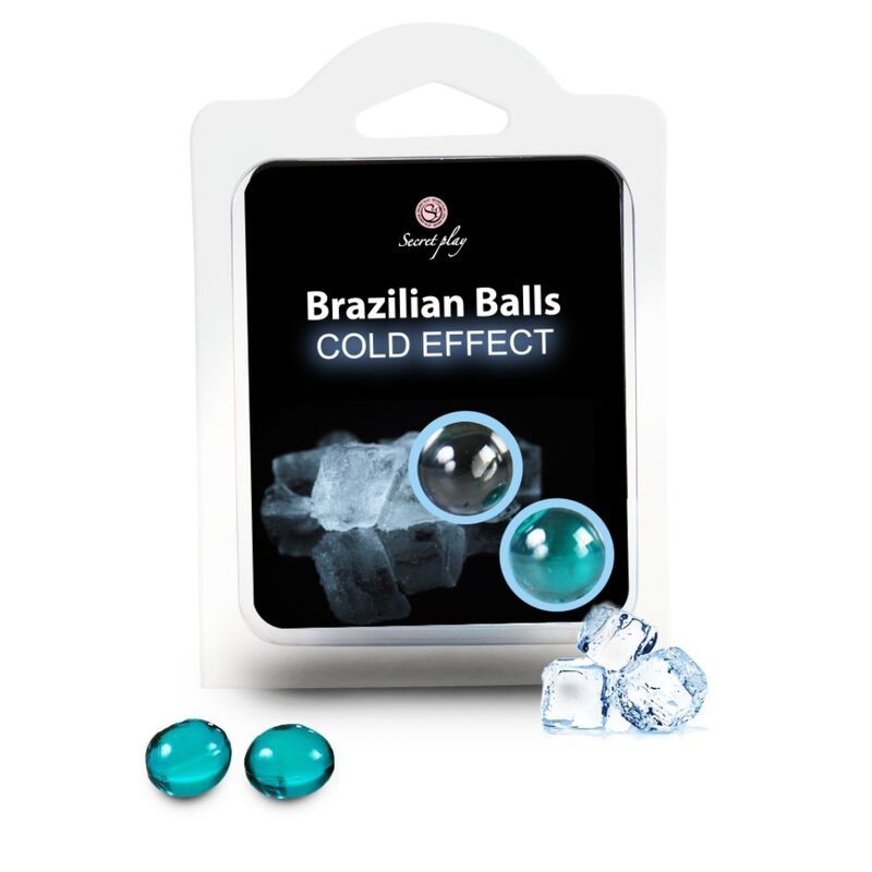 Secretplay - Brazilian Balls Cold Effect 2 Units