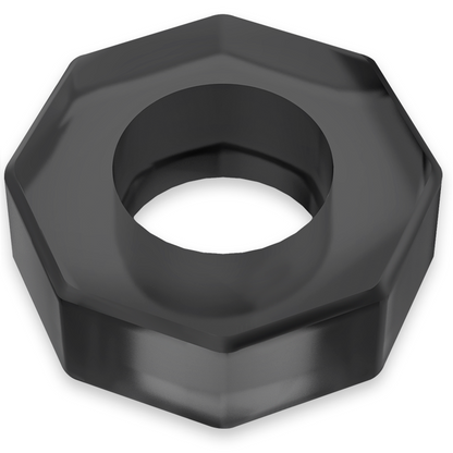 Powering - Super Flexible And Resistant Penis Ring 5Cm Pr10 Black