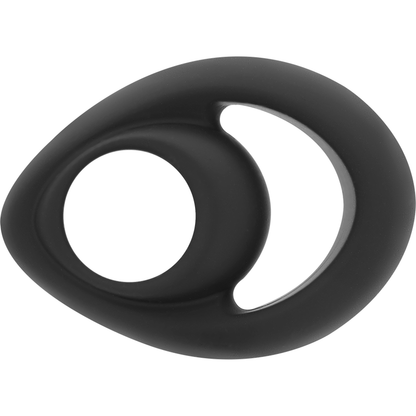 Powering - Super Flexible And Resistant Penis And Testicle Ring Pr14 Black