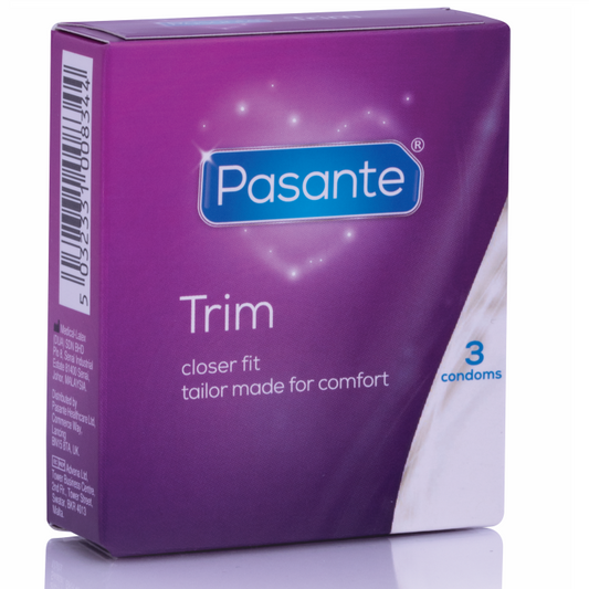 Pasante - Thin Trim Ms Thin Condom 3 Units