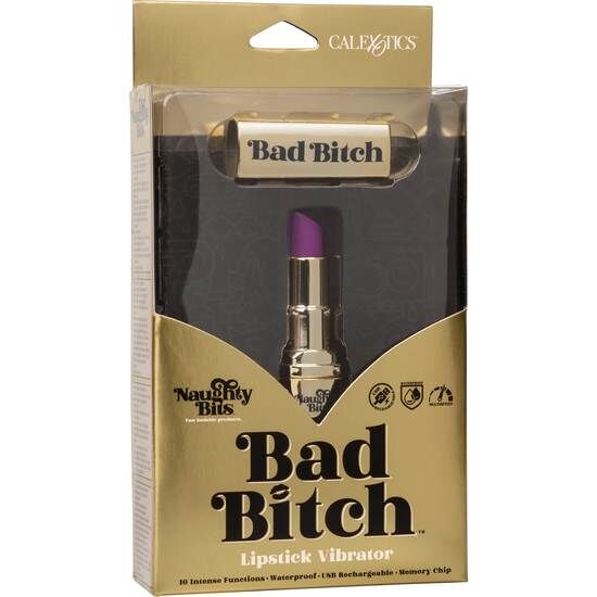 California Exotics - Bala Rechargeable Lipstick Hide & Play Bad Bitch