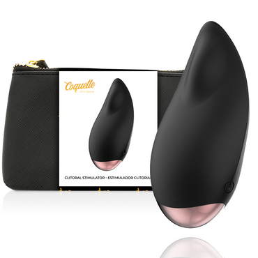 Coquette Toys - Clitorial Stimulator Black / Gold Drop