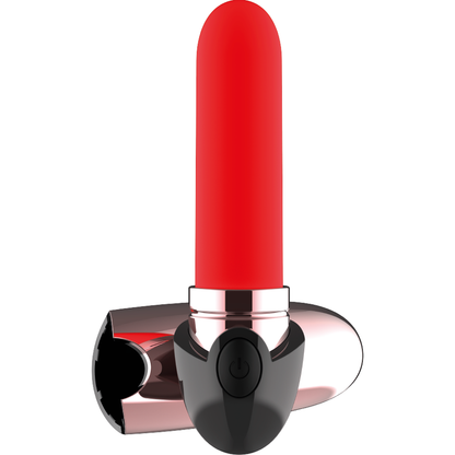 Coquette Toys - Vibrator Rechargeable Lipstick Black/ Gold