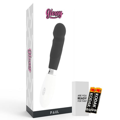 Glossy - Paul Vibrator Black