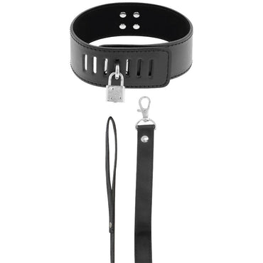 Darkness - Bdsm Collar With Black Lock