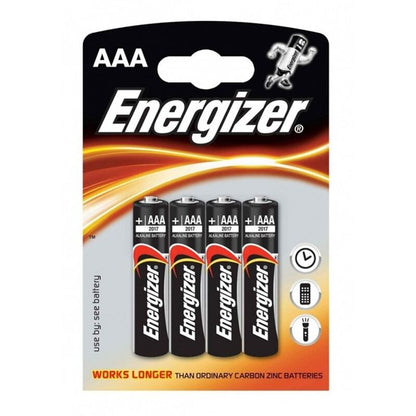 Energizer Alkaline AAA Batteries LR03 – Batteries & Accessories – 4 Pack – product photo 2