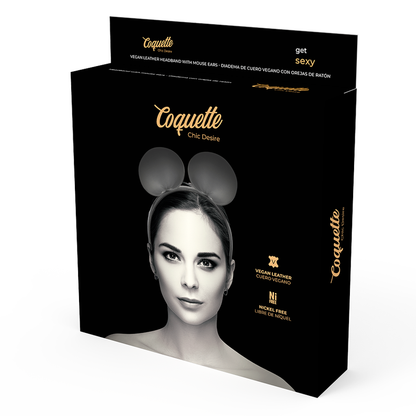 Coquette - Chic Desire Headband With Mouse Ears