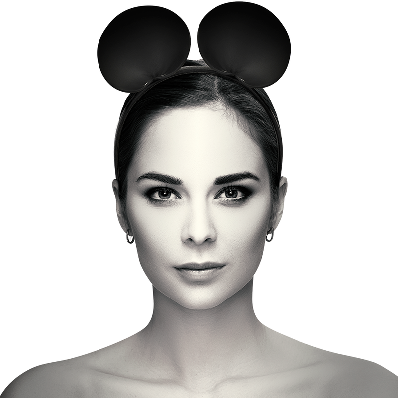 Coquette - Chic Desire Headband With Mouse Ears