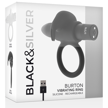 Black&Silver - Burton Ring 10 Vibration Modes Black