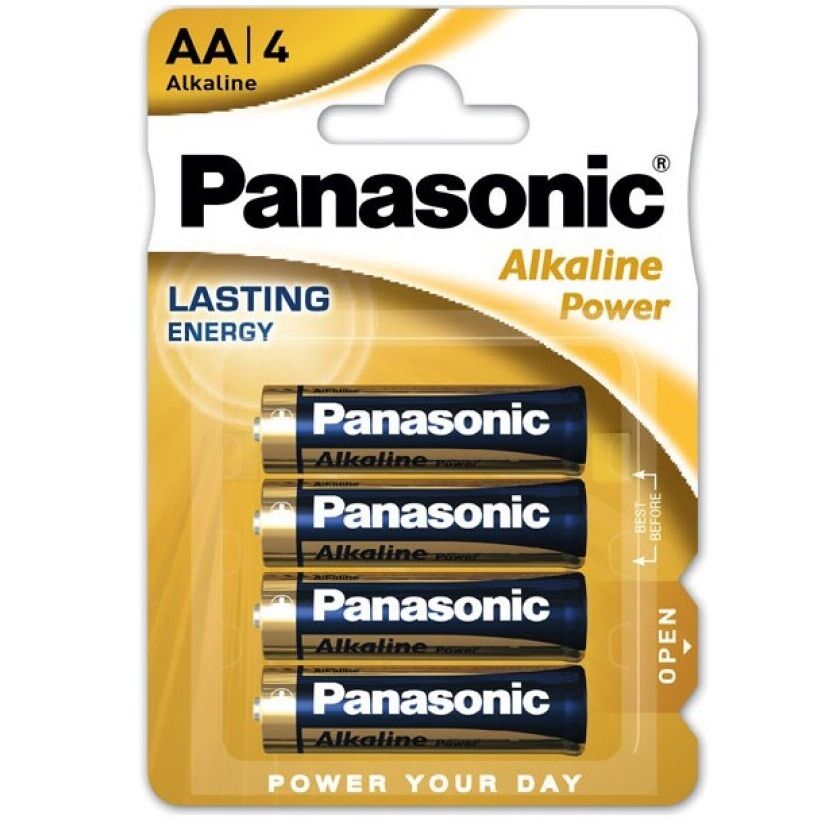 Panasonic - Bronze Battery Aa Lr6 4U