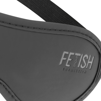 Fetish Submissive - Vegan Leather Mask Ii With Noprene Lining